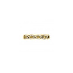 Churumbela con diamantes tipo eslabones 0.22 ct