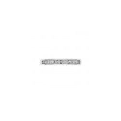 Churumbela en oro blanco con diamantes 0.55 ct