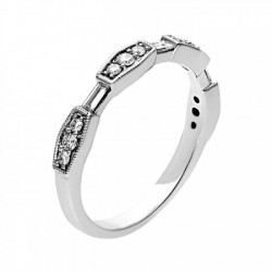 Moderna churumbela en 14K 0.32 ct