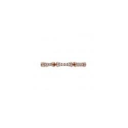 Churumbela en oro rosa de 14K