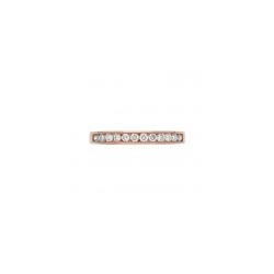 Churumbela en oro rosa de 0.30 ct