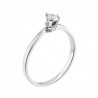 Anillo solitario con diamante de 0.21 ct