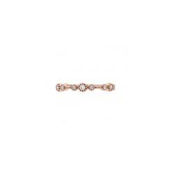 Churumbela fancy en oro rosa de 14K
