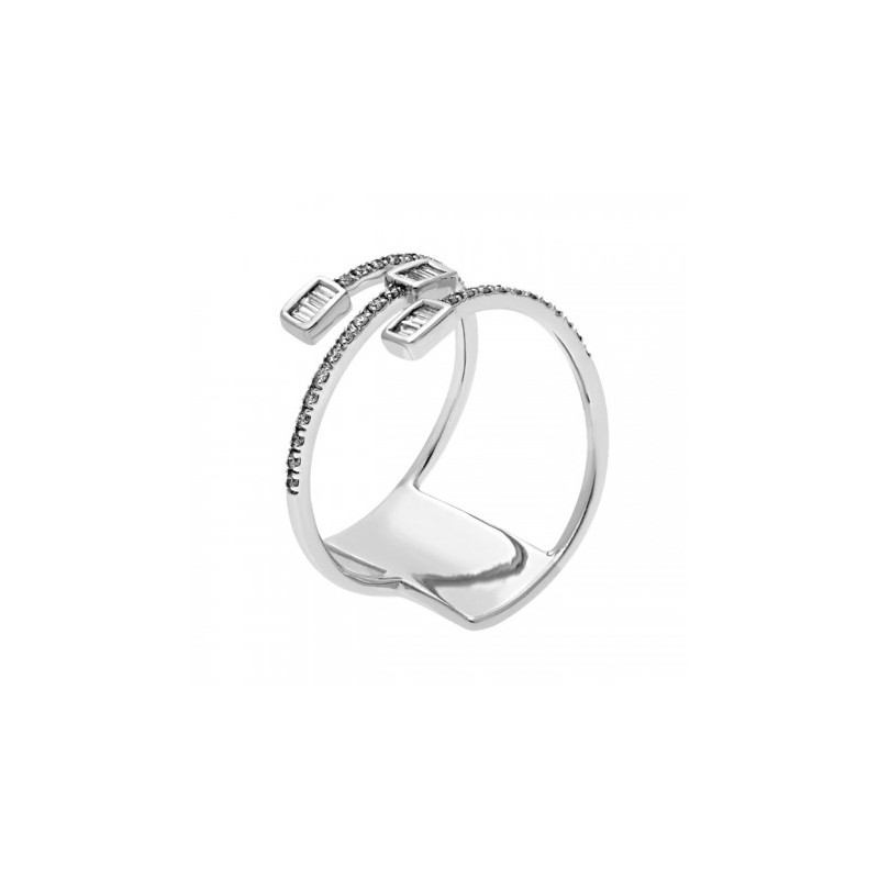 Anillo de diamantes 0.24 ct