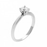 Anillo solitario 0.25 CT