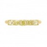 Anillo Fancy Diamante amarillo en 14K