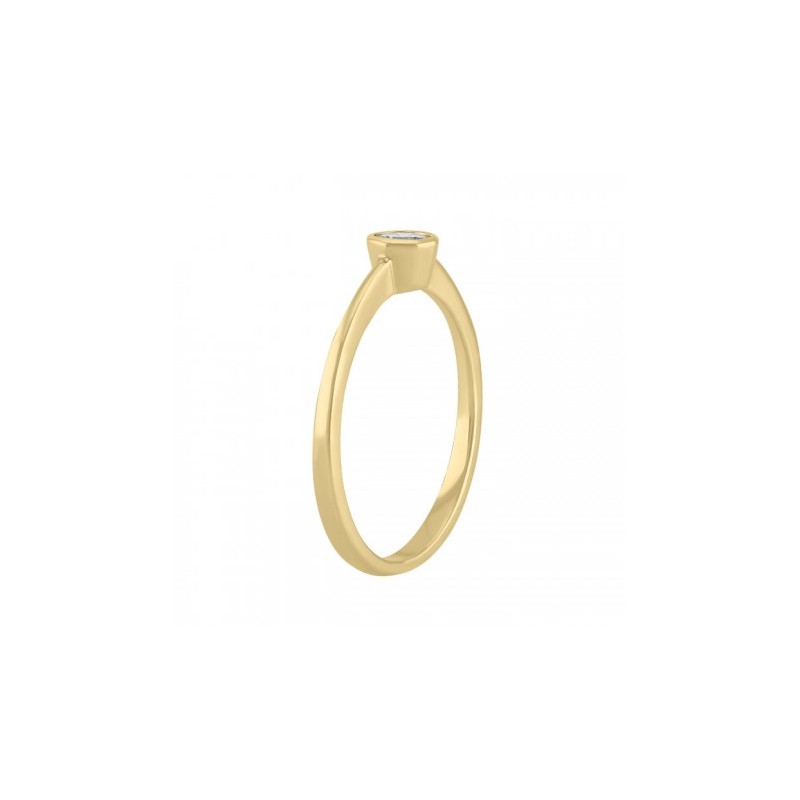 Anillo solitario de 0.20 ct de diamante