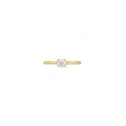 Anillo solitario con diamante