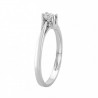 Anillo solitario de 0.22 ct