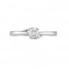 Anillo solitario de 0.22 ct
