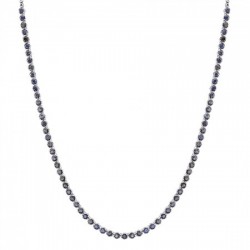 Gargantilla con zafiros 2.20 CT