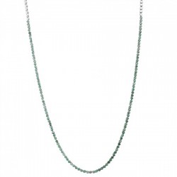 Gargantilla de Esmeraldas en 14K