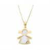 Dije "niña" en Oro Amarillo de 14k 0.04 gr