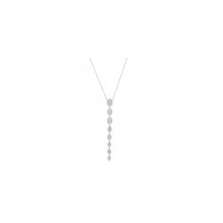 Nueva gargantilla en oro blanco de 14K 3.0 gr