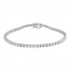 Tenis brazalete de diamantes de 2.95 ct