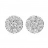 Aretes de diamantes 0.82 ct