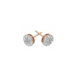 Aretes de diamantes 0.82 ct