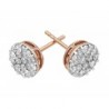 Aretes de diamantes 0.82 ct