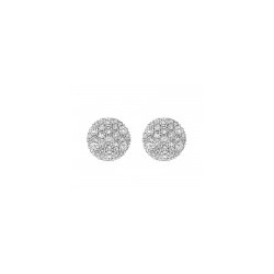 Aretes de lujo de diamantes en 14K 1.30 ct