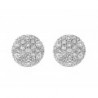 Aretes de lujo de diamantes en 14K 1.30 ct