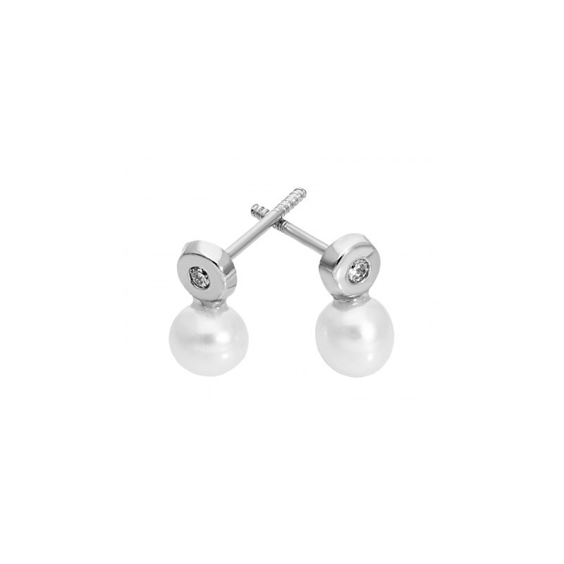 Broqueles para niña de 0.02 ct