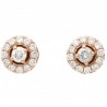 Broqueles de diamantes 0.22 ct