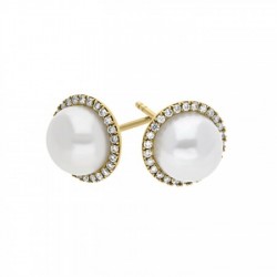 Aretes de Perla natural