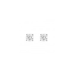 Broqueles de diamantes en oro 14K