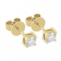 Broqueles con diamantes