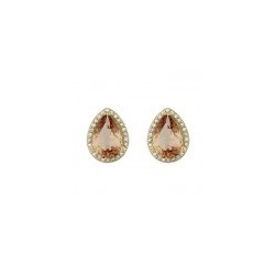 Aretes con Topacio
