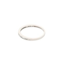 Churumbela en Oro blanco 0.33 ct