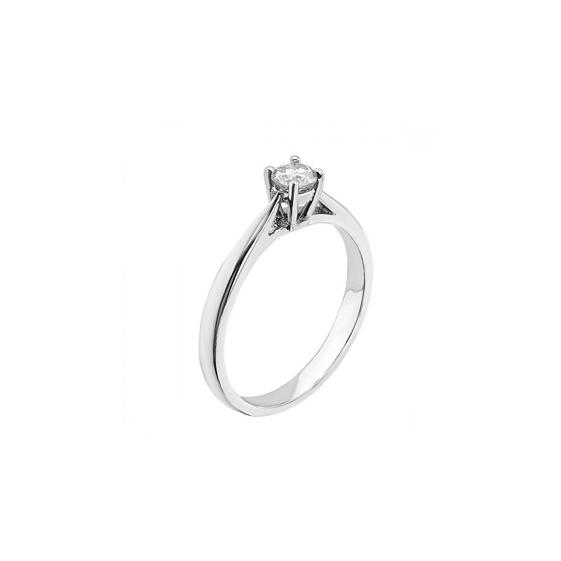 Anillo Solitario 14K 2.4 gr
