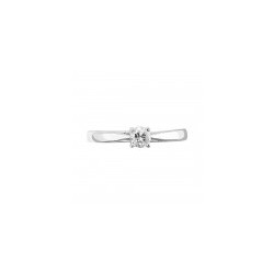 Anillo Solitario 14K 2.4 gr