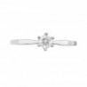 Anillo Solitario 14K 1.3 gr de 0.23 ct
