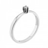 Anillo Solitario de 0.05 ct en 14K 0.91 gr
