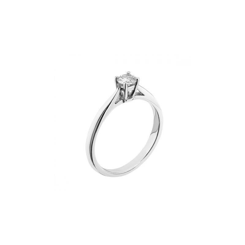 Anillo Solitario 14K 2.30 gr 0.25 ct