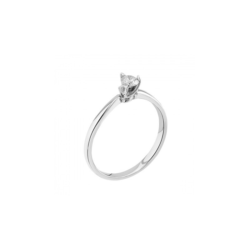 Solitario "Dafne" en 14K 1.7 gr 0.20 ct