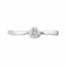 Anillo Solitario 14K 1.7 gr 0.20 ct