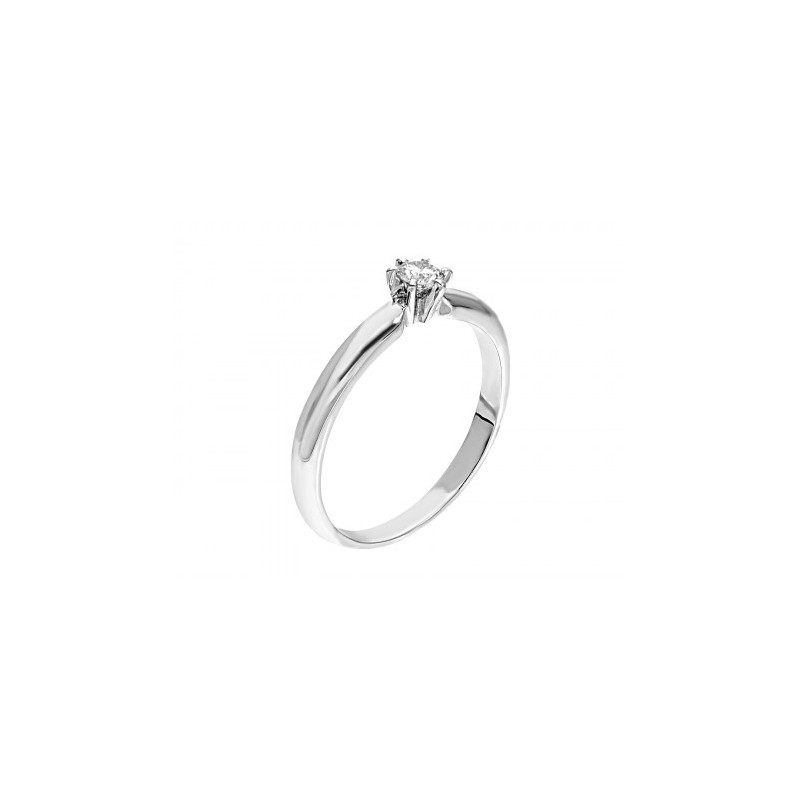 Anillo solitario con diamante de 0.40 ct