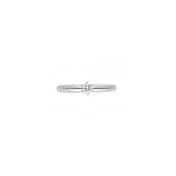 Anillo solitario con diamante de 0.40 ct